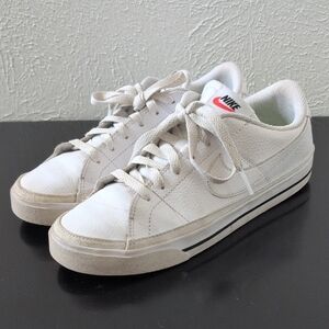 White Nike Tennis Shoes